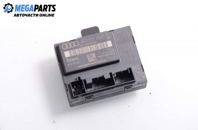 Door module for Audi A6 (C6) 2.7 TDI, 163 hp, sedan automatic, 2005 № 4F0 959 794 F